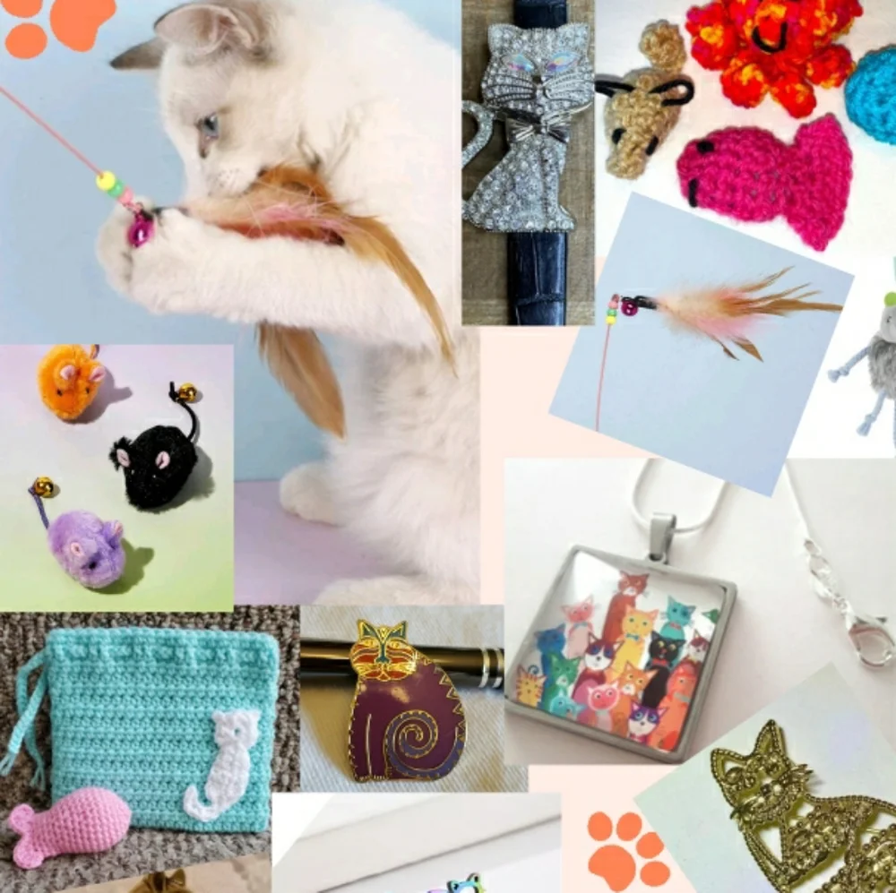 Cat Themed Mystery Fun Box Up to 5lbs - Picture 7 of 12